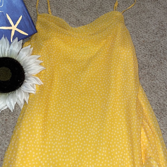 🆕 Urban Outfitters Ava Polka Dot Slip Dress - Picture 5 of 14